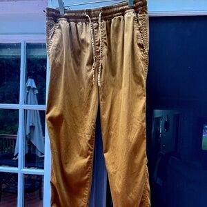 Lou & Grey Loft Women's Casual Pant w/Pockets & Drawstring- Size M -Copper Color